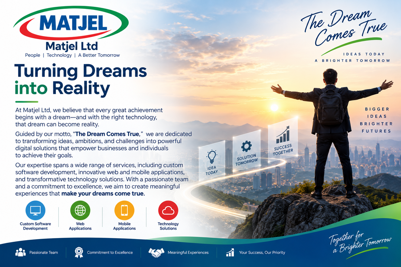 The Dream Comes True Matjel Ltd
